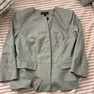 Ann Taylor Light Gray Women's Blazer